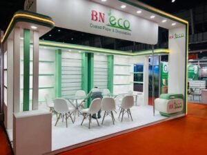 Bn Eco Stall Design at paperx 2023 Greaternoida By Avm Worldwide